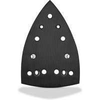 Black Festool delta sanding pad with multiple circular holes for DS, DTS, and DTSC 400 sanders.
