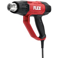 Red and black Flex HG 650 2000 hot air heat gun with ergonomic handle and adjustable nozzle.