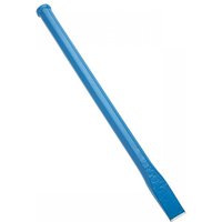 Blue Footprint cold chisel, 457mm long, 25mm wide, with flat cutting edge and cylindrical handle.