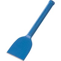 Blue Footprint Flooring Chisel with a flat, wide blade and a long, smooth handle.
