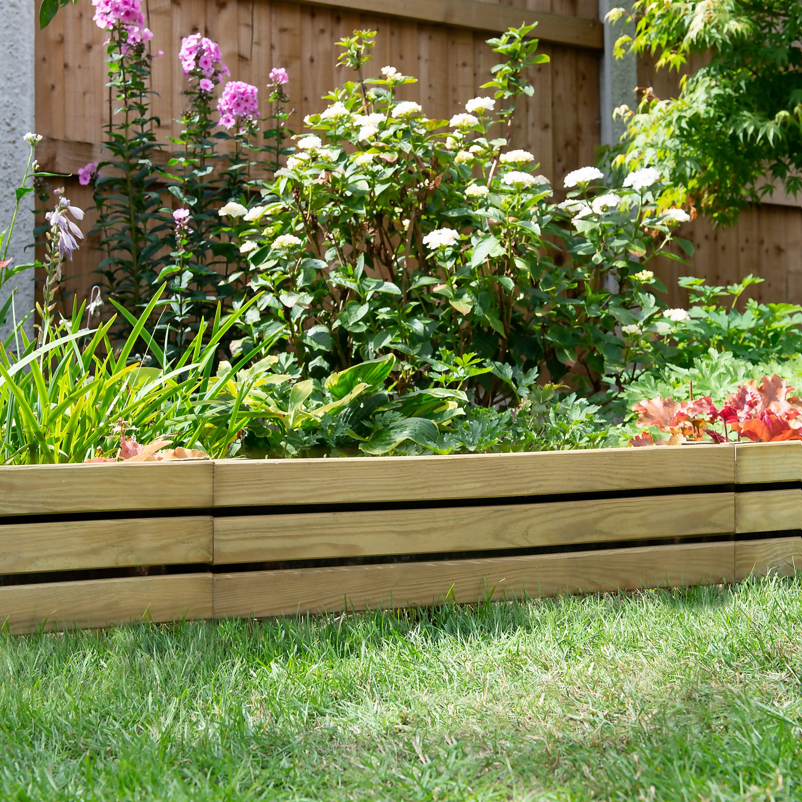 Forest Garden Slatted Edging 60cm - image 2