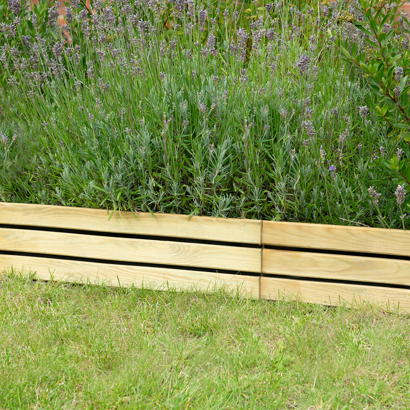 Forest Garden Slatted Edging 60cm - image 3