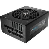 Black FSP Hydro PTM PRO 1200W power supply unit with modular cables and large cooling fan on top.