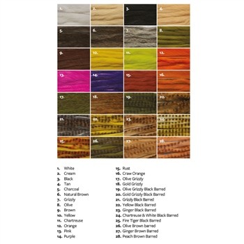 Fulling Mill Rabbit Zonker Micro - Natural Brown - image 2