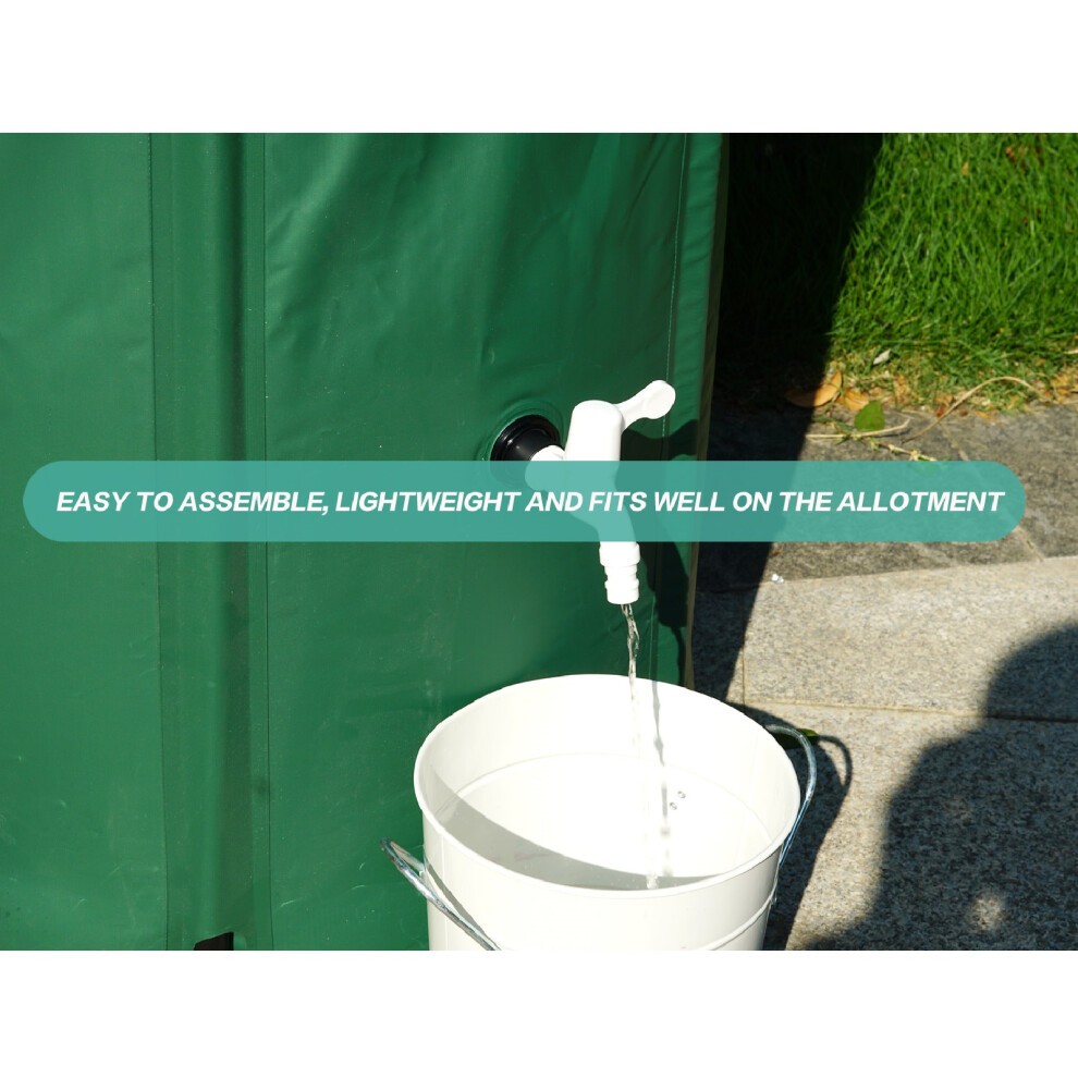 Gr8 Garden Collapsible PVC Portable Water Butt 250L - image 3