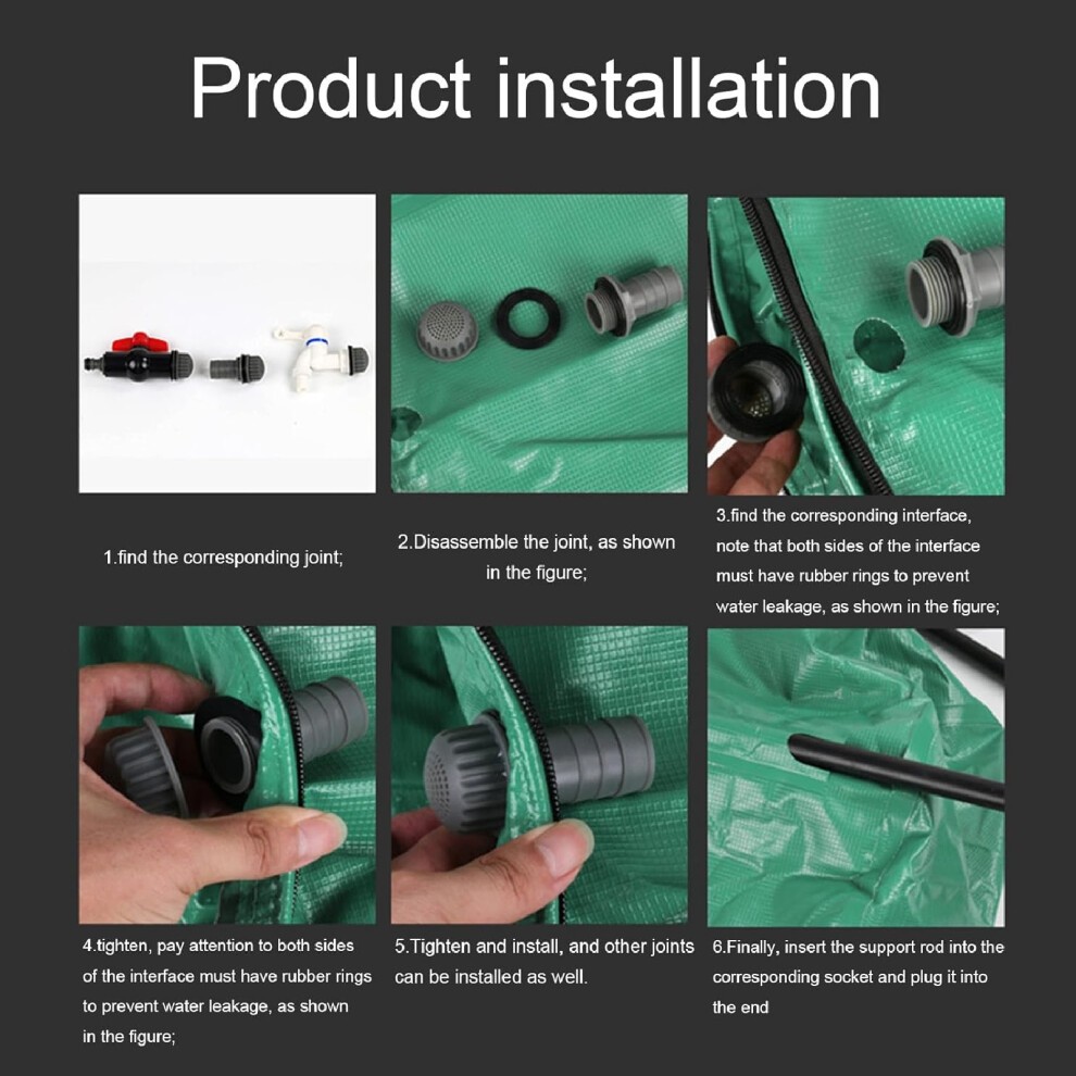 Gr8 Garden Collapsible PVC Portable Water Butt 250L - image 5