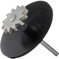 Gripit GPUCT25 undercutting tool, 25mm, with black circular base and silver gear-like cutting edge.