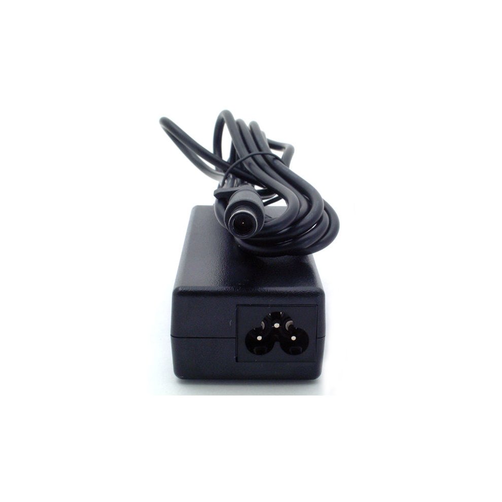 Black HP 751889-001 power adapter with a sleek design, featuring a black cable and a connector at one end, suitable for indoor use with 65W output.