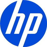 HP Engage 16t VESA Plate, black metal with multiple mounting holes and HP logo in the center.
