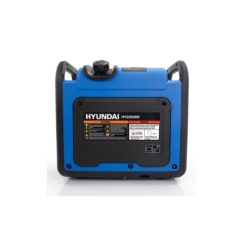 Hyundai 2200W / 2.2kW Petrol Inverter Generator, Electric Start, Pure Sine Wave Output, Lightweight, Quiet Running - image 5