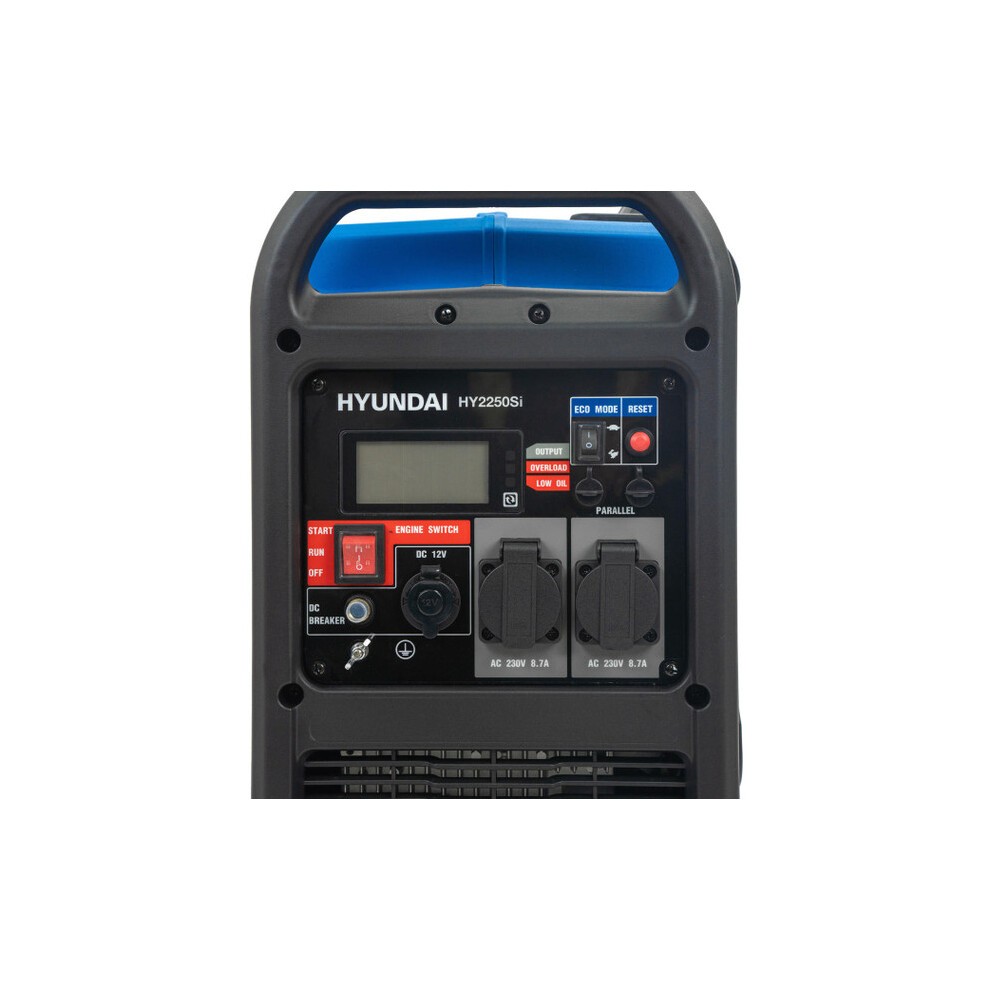 Hyundai 2200W / 2.2kW Petrol Inverter Generator, Pure Sine Wave Output, Lightweight, Quiet Running - image 3