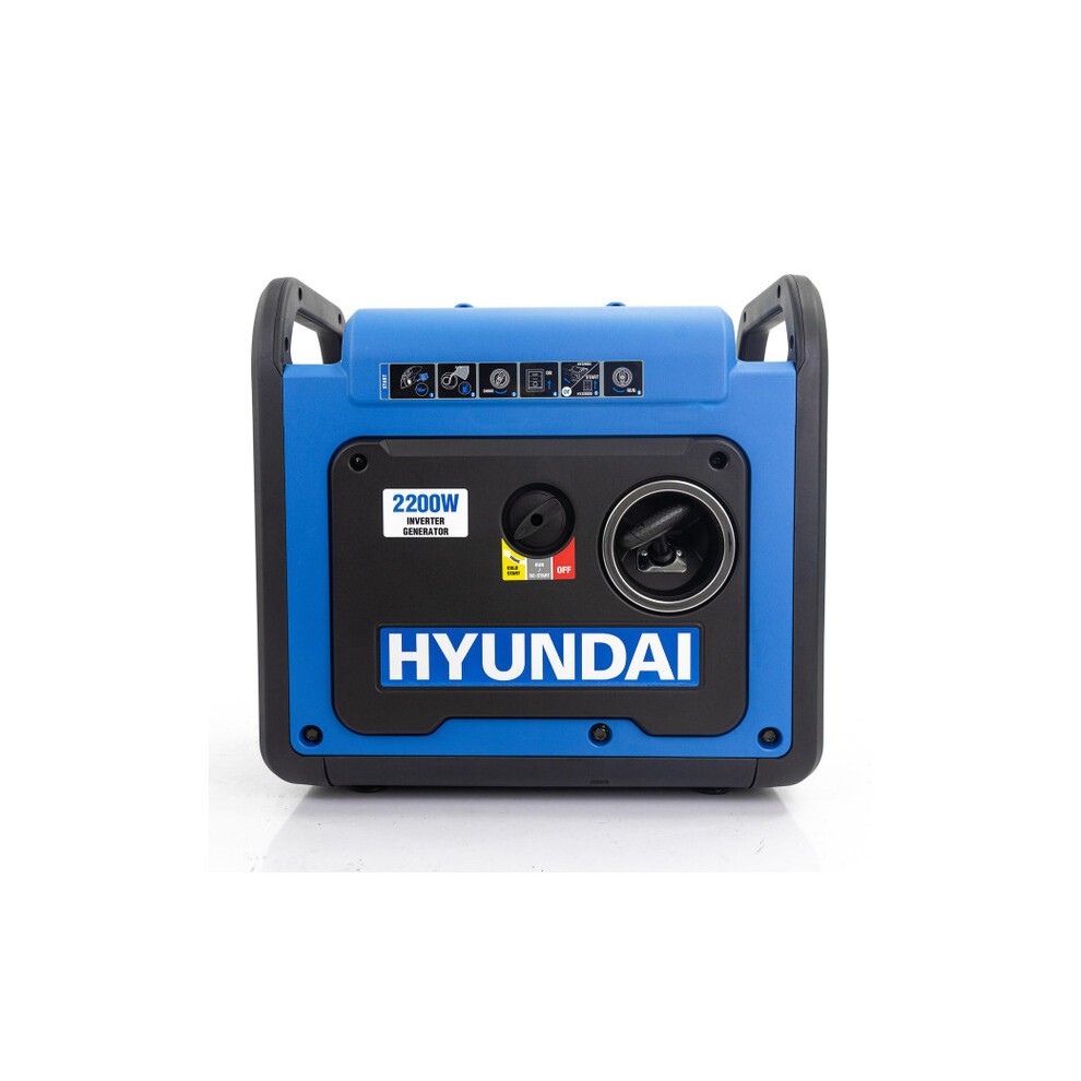 Hyundai 2200W / 2.2kW Petrol Inverter Generator, Pure Sine Wave Output, Lightweight, Quiet Running - image 4