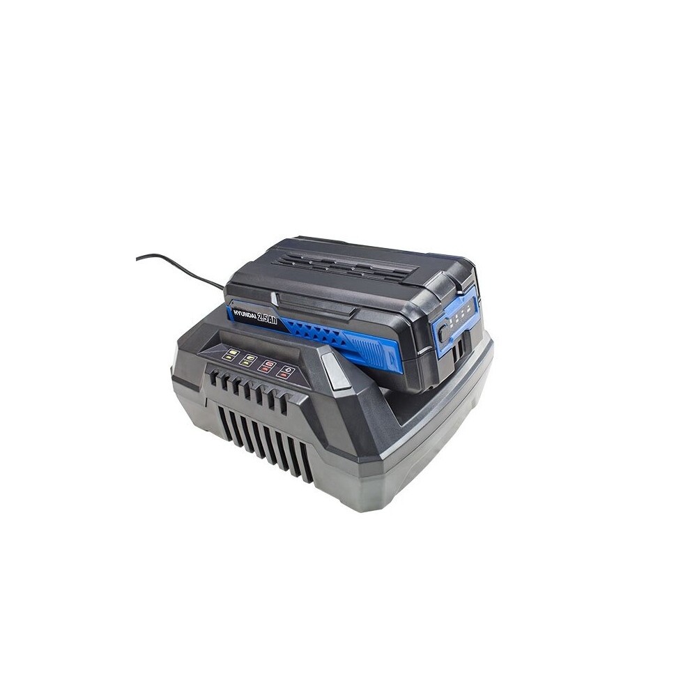 Hyundai HYM40LI380P 40V Lithium-Ion 38cm Cordless Battery Powered Roller Lawnmower - 38cm Cutting Width With Battery & Charger - image 3