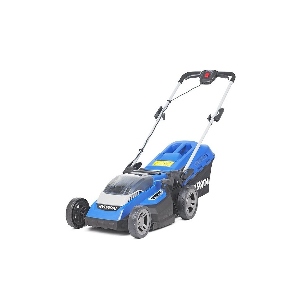 Hyundai HYM40LI380P 40V Lithium-Ion 38cm Cordless Battery Powered Roller Lawnmower - 38cm Cutting Width With Battery & Charger - image 4