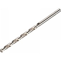 "Irwin HSS Pro silver drill bit, 1.5mm diameter, spiral flutes, bulk pack of 10, 40mm overall length, 18mm working length"