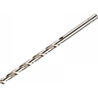 Irwin HSS long pro drill bit, silver, 4.5mm diameter, 130mm overall length, spiral flutes, bulk pack of 10.