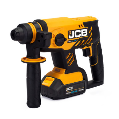 JCB JCB 18V Brushless Combi Drill, Impact Driver & Hammer Drill Kit, 2 X 2Ah Li-Ion Batteries, Charger, 26'' Kit Bag 21-18BL3PK-2