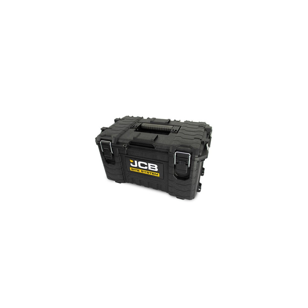 JCB Site System 5-Piece Tool Storage Set, Heavy-Duty Modular Toolboxes - image 2