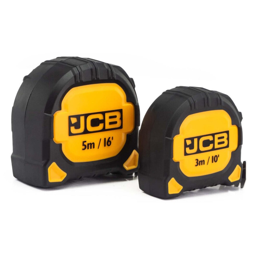 JCB JCB Tape Measure Twin Pack : JCB-TAPE-TWIN