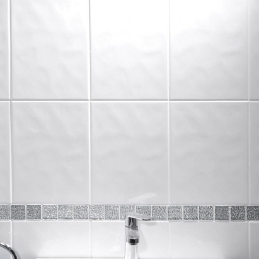 Johnsons Alpine Bumpy White Tile 300mm x 200mm - Qty 17 - image 2