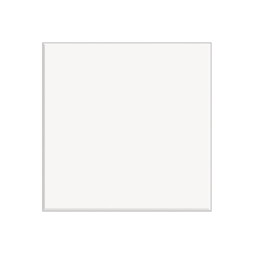 Glossy white ceramic tile measuring 200x200mm, featuring a smooth surface and minimalist design, ideal for modern interiors.