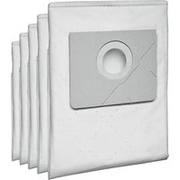 White Kärcher vacuum cleaner bags for NT 30/1, pack of 10, with circular gray cardboard attachment.