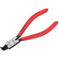 Red-handled Knipex circlip pliers with 90° bent tips for internal use, suitable for 12-25mm circlips.