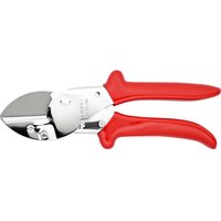 Red-handled Knipex 94 55 Profile Anvil Cutter with shiny silver cutting head and ergonomic grips.