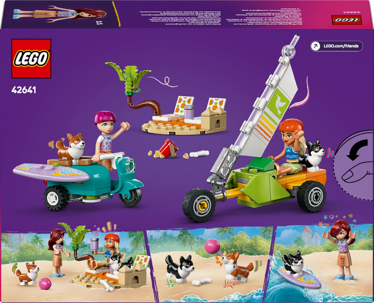 LEGO Friends Surfing Dogs and Scooter Construction Set 42641 - image 3