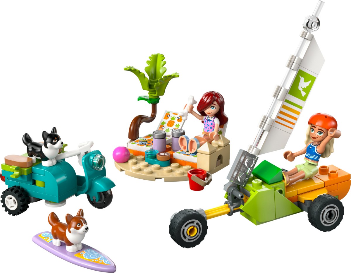 LEGO Friends Surfing Dogs and Scooter Construction Set 42641 - image 4