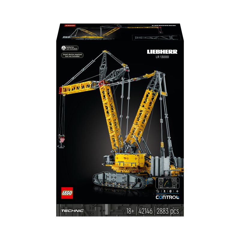 LEGO Technic Liebherr Crawler Crane LR Construction Set 42146 - image 2