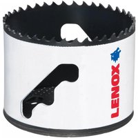 Lenox T3004343L Bi-Metal Holesaw 68mm, white with jagged edge and red logo.