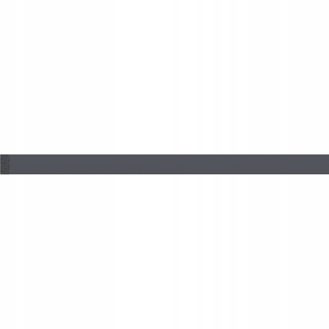 Anthracite-colored universal strip by Linerio, featuring a sleek, minimalist design with a smooth finish, ideal for various applications.
