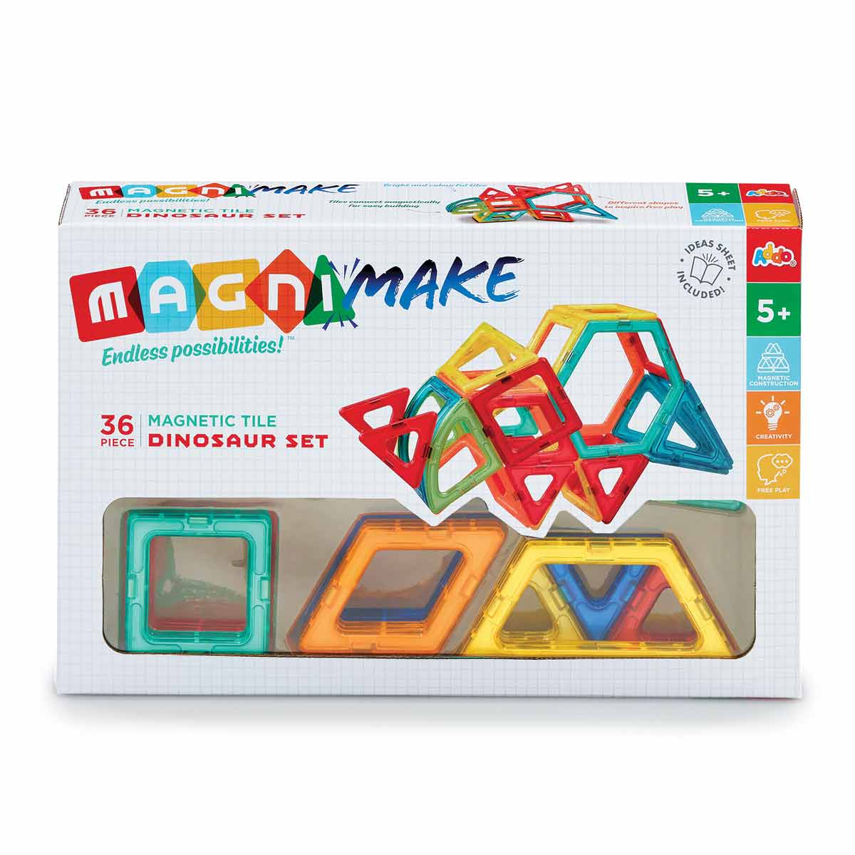 Magnimake 36 Piece Dinosaur Set - image 2