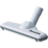White Makita nozzle assembly with a rectangular base and angled tube for DCL280FZ, DCL280FZW, CL106FD vacuum cleaners.