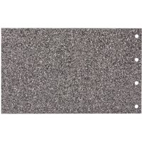 Rectangular Makita carbon plate for belt sander, textured gray surface with four holes on the right edge.