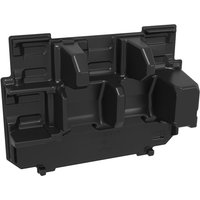 Black Makita Type 3 inlay with molded compartments for 191U20-2 power source kit, rectangular and sturdy design.
