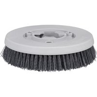 Makita Brush 190 Abrasive Set, round gray bristles with white plastic base for PS001G Scrubber Polisher