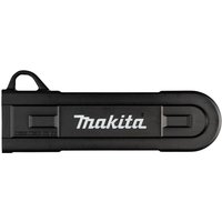 Black Makita guide bar cover with rounded end and white logo, designed for UC022 UC024 UC025 UC026 chainsaws.