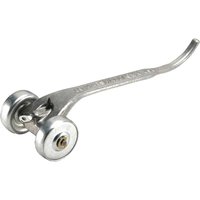 Marshalltown 89 Aluminium Brick Joint Raker with dual wheels and curved handle for masonry work