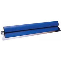 Blue Marshalltown Proskim spatula 80cm with stainless steel blade and ergonomic handle.