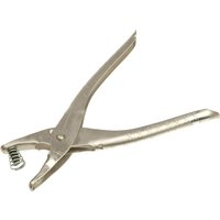 Silver Maun 2160-200 Stationers Punch with ergonomic handles and spring mechanism.
