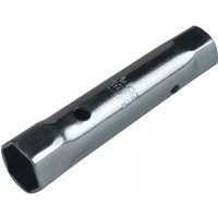Melco TM20 metric box spanner, silver, 20x22mm, 125mm length, hexagonal ends, smooth finish.