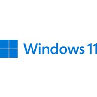 Microsoft Windows 11 Pro box with blue Windows logo and text, sleek design, 1 license, full packaged product.