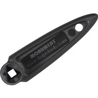 Black Monument 2050L gas meter and radiator bleed key with ergonomic handle and square socket.