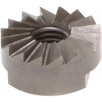 Flat tap reseater cutter with jagged edges, circular metal design, 25mm diameter, by Monument.