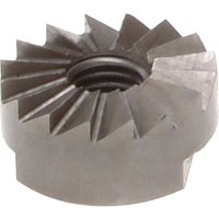 Monument Flat Tap Reseater Cutter with serrated circular metal blade and central threaded hole.