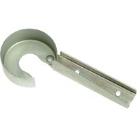 Silver Monument ratchet handle for automatic pipe cutter, featuring a curved hook and straight handle with two holes.
