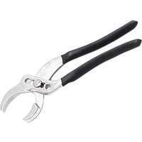Monument Wide Jaw Plumbing Pliers with black rubber grips and adjustable silver metal jaws.