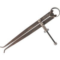 Moore and Wright Spring Joint Internal Caliper with curved metal legs and adjustable screw mechanism.